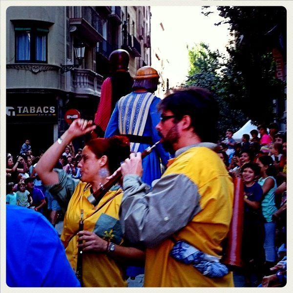 Fiestas de la mercé. Barcelona. Gegants del Clot