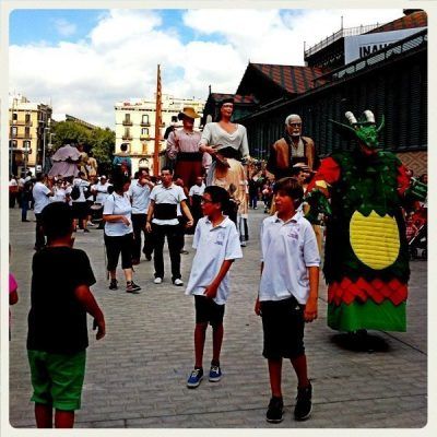 Fiestas de la mercé. Barcelona. Gegants del Clot